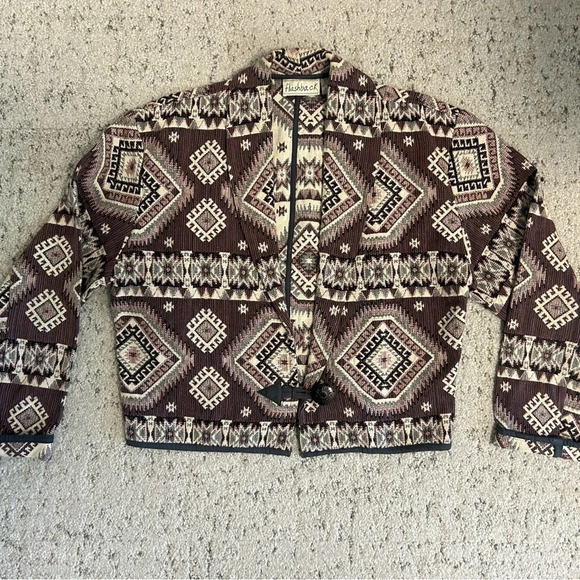 Flashback Santa Fe/ Southwestern vibe jacket in mint condition Sz. L - Picture 11 of 13